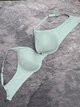 Бюстгальтер зі вставними подушечками Thirdlove 24/7 Classic Uplift Plunge Bra - бірюзовий - 90D - изображение 2