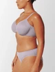 Згладжуючий бюстгальтер з повним покриттям Thirdlove ComfortStretch Smoothing Full Coverage Bra - 85С - ніжний ліловий - зображення 3