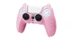 Чехол Силиконовый RMC PlayStation 5 Kitty + Touch Pad Sticker Pink - изображение 3