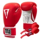 Боксерские перчатки TITLE Boxing Pro Style Leather Gloves3.0 Red/White 14 oz (бинты 4м. в комплекте) - изображение 1