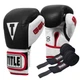 Боксерские перчатки TITLE Boxing Gel World Black M 12oz (бинты 4м. в комплекте) - изображение 1