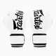 Боксерские перчатки Fairtex BGV14 White 10 унций (бинты в комплекте) - изображение 6