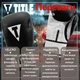 Боксерские перчатки TITLE Premier Leather Black/White XL 16 oz (бинты 4м. в комплекте) - изображение 3