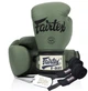 Боксерські рукавиці Fairtex BGV11 Green 12 унцій (бинти в комплекті) - зображення 1