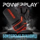 Боксерские перчатки PowerPlay 3024 Ultra Mat Черно-Красные 16 унций - изображение 2