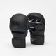 Варежки греплинговые для ММА Leone BLACK Edition M (капа в комплекте) - изображение 2
