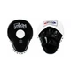 Лапы боксерские Fairtex FMV9 Focus Mitts черно-белые 2 шт (FMV9_Black/White) - изображение 2