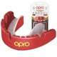 Капа OPRO Gold Braces для брекетів доросла червона/перламутрова (Gold_Braces_Red/Pearl) - зображення 1