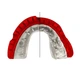 Капа OPRO Gold Braces для брекетів доросла червона/перламутрова (Gold_Braces_Red/Pearl) - зображення 6