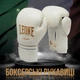 Боксерские перчатки Leone GN059W White/Gold 10 унций (каппу в комплекте) - изображение 2