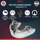 Капа OPRO Silver біла/срібляста дитяча (UFC_Jr_Silver_Wh/Silver) - изображение 2