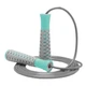 Скакалка PowerPlay Jump Rope PRO+ 4206 сіро-м'ятна 2,75 м (PP_4206_Grey) - изображение 1