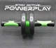 Ролик для преса подвійний PowerPlay Dual-Core Ab Wheel 4327 чорно-зелений (PP_4327_Black/Green) - изображение 6