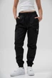 Жіночі Трикотажні Штани Карго Without Bayraktar27 3XL Black - изображение 4