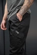 Чоловічі Трикотажні Штани Карго Without Bayraktar27 4XL Black - зображення 6