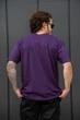 Чоловіча Бавовняна Оверсайз Футболка Without Greatest L/XL Purple - изображение 3