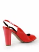Эффектные коралловые босоножки It-girl 105170-1T-P15 37р-23,5см Кораловый (2000000006857) - изображение 4