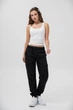 Жіночі Трикотажні Штани Джогери Without Bayraktar27 3XL Black - изображение 2