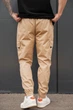 Чоловічі Бавовняні Штани Карго Without Reflective L Beige 605161174 - изображение 4