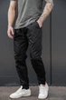 Чоловічі Трикотажні Штани Джогери Without Bayraktar27 3XL Black - изображение 1