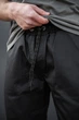 Чоловічі Трикотажні Штани Джогери Without Bayraktar27 3XL Black - изображение 7
