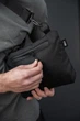 Чоловіча Сумка Через Плече Барсетка Without Defender Patch Black - изображение 4
