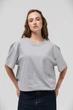 Жіноча Бавовняна Оверсайз Футболка Without Greatest L/XL Light Gray - зображення 1