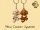 Брелок Кокер Спаниель Подвижный Cocker Spaniel Keychain Articulated Flexi Dog 6 См 3Д Печать - изображение 3