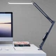 Настільна світлодіодна LED лампа з функцією роботи від Power Bank X-LED 30 Вт чорна - зображення 6