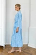 Forli Халат с кружевом Felicity One Size Голубой VS0035-53-04_ONE - изображение 3