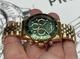 Часы мужские Invicta 48383 Pro Diver Master of the Oceans Gold 43 mm - изображение 5