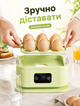 Электрическая яйцеварка A-Plus для домашнего приготовления 6 яиц с автоматическим отключением и световой индикацией 200 Вт - изображение 3
