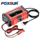 Зарядний пристрій автомобільний Foxsur FBC1206D 12 V/6 А автоматичний імпульсний із функцією відновлення Red (19430) - зображення 6