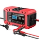 Зарядное устройство автомобильное Foxsur FBC1206F 12V/6А Автоматическое импульсное с функцией восстановления Red (19424) - изображение 4