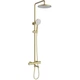 Душевая система с термостатом и изливом Koer KB-57029-12 (KR5956) Матовое золото - изображение 1