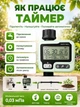 Автоматический таймер полива HCT-322 с LCD-дисплеем IPX5 для сада, газона, теплицы и капельного полива 3/4" (WATER-TIMER-01) - изображение 4