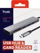 Швидкісний концентратор та кардрідер USB-C Halyx Trust Fast USB-C Hub&Card reader (TR24191) - изображение 10