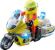 Ігровий набір Playmobil City Life Rescue Motorcycle with lights 71205 (4008789712059) - зображення 2