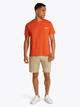 Футболка хлопковая мужская Tommy Hilfiger 884290356 S Оранжевая (1159920973) - изображение 3