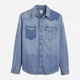 Рубашка джинсовая мужская Levi`s 895690840 XL Синяя (1159865344) - изображение 5