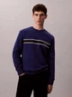 Свитшот на флисе мужской Calvin Klein 720774039 2XL Синий (1159865605) - изображение 1