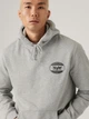 Худи на флисе мужское Levi`s 533928872 S Серое (1159911499) - изображение 3