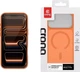 Etui Crong Hybrid MATTE Magnetic do Apple iPhone 17 Pro Orange (CRGHMMIP1763PORG) - obraz 2