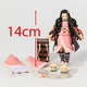Коллекционная подвижная аниме-фигурка Demon Slayer: Nezuko Kamado - Клинок рассекающих демонов Незуко, 14 см - изображение 2