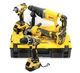Набор инструментов DeWalt 4в1, аккумуляторный шуруповерт, гайковерт, перфоратор, болгарка, дрель в кейсе - изображение 8