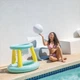 Надувне баскетбольне кільце Intex 56500 Mega Floating Hoop 86х64 см — плаваюча гра для басейну з м’ячем (IND-56500) - зображення 8