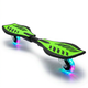 Рипстик роллерсерф со светящимися колесами и алюминиевой рамой SP-Sport Ripstik 4711 Green-Black - изображение 2