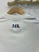 Жіноча футболка класична щільна з розрізами та вишивкою Кіт Солоха Modna KAZKA MKNK290626 - 40, Білий - зображення 7