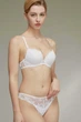 Комплект белья: бюстгальтер push-up и трусики 9458 Balaloum белый 75B/M - изображение 2