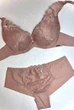 Комплект белья: бюстгальтер push-up и бразилианы 9449 Balaloum пудра 85C/XL - изображение 6